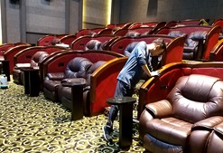 카펫크리닝 작업 사진 1