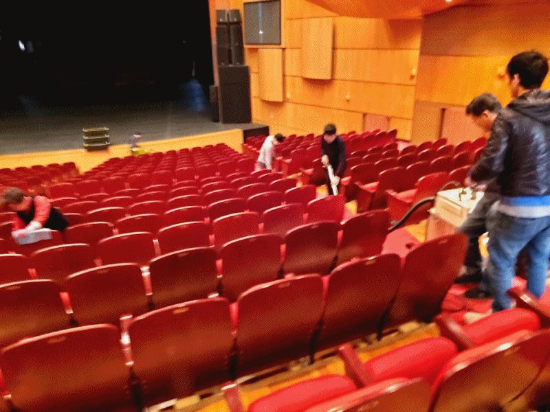 안산 문화 예술의 전당 카페트 의자 청소
